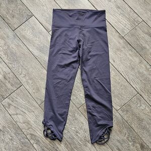 Joy Lab Purple Cut-Out Leggings Size XS